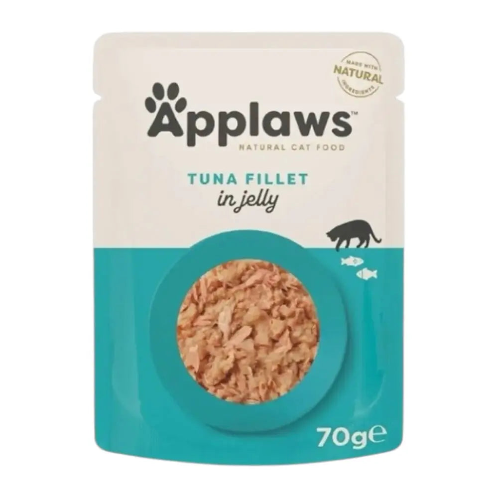 Applaws Gatto buste con Filetto di Tonno in gelatina 16x70g Applaws