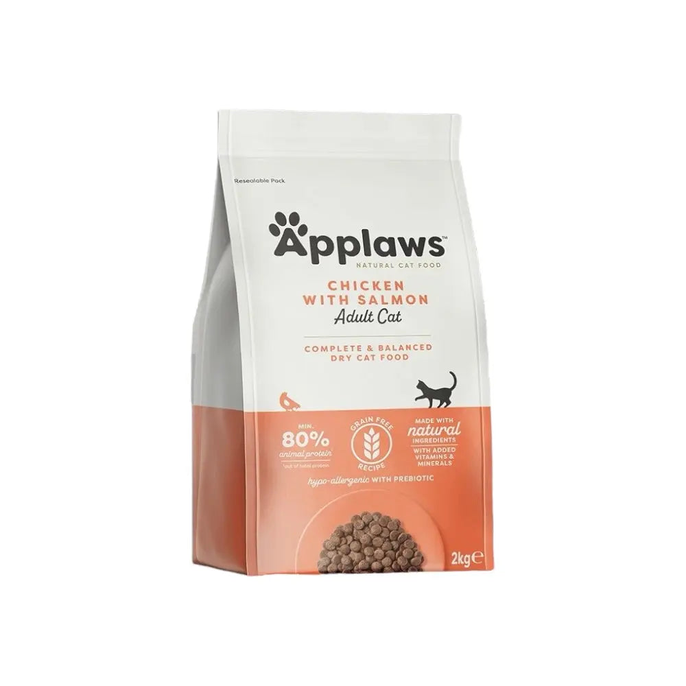 Applaws Gatto croccantini Pollo e Salmone Applaws Italia