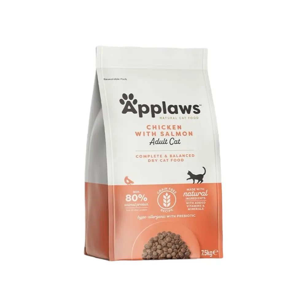 Applaws Gatto croccantini Pollo e Salmone Applaws Italia