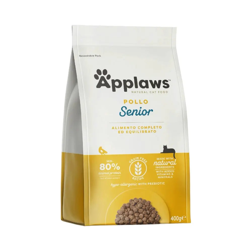 Applaws Gatto croccantini Senior Pollo Applaws Italia