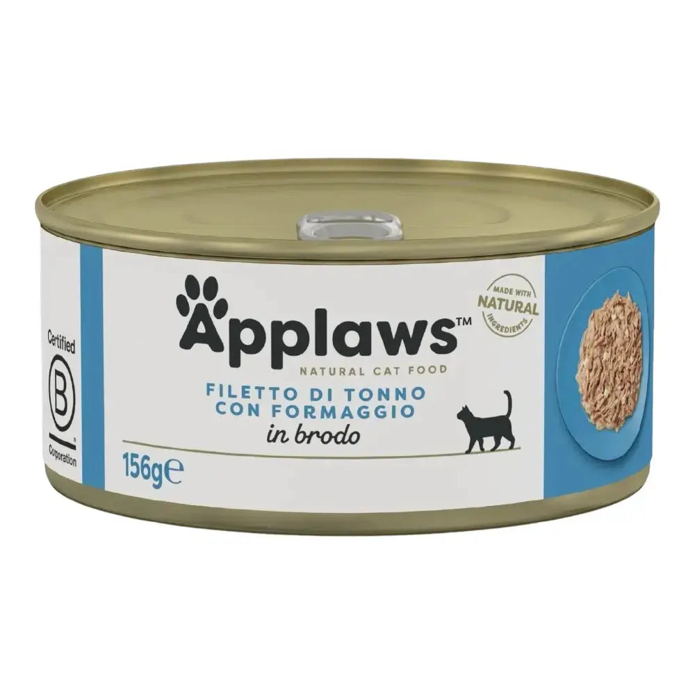 Applaws Gatto lattine Filetto di Tonno con Formaggio in brodo Applaws