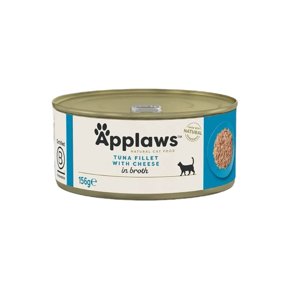 Applaws Gatto lattine Filetto di Tonno con Formaggio in brodo Applaws Italia
