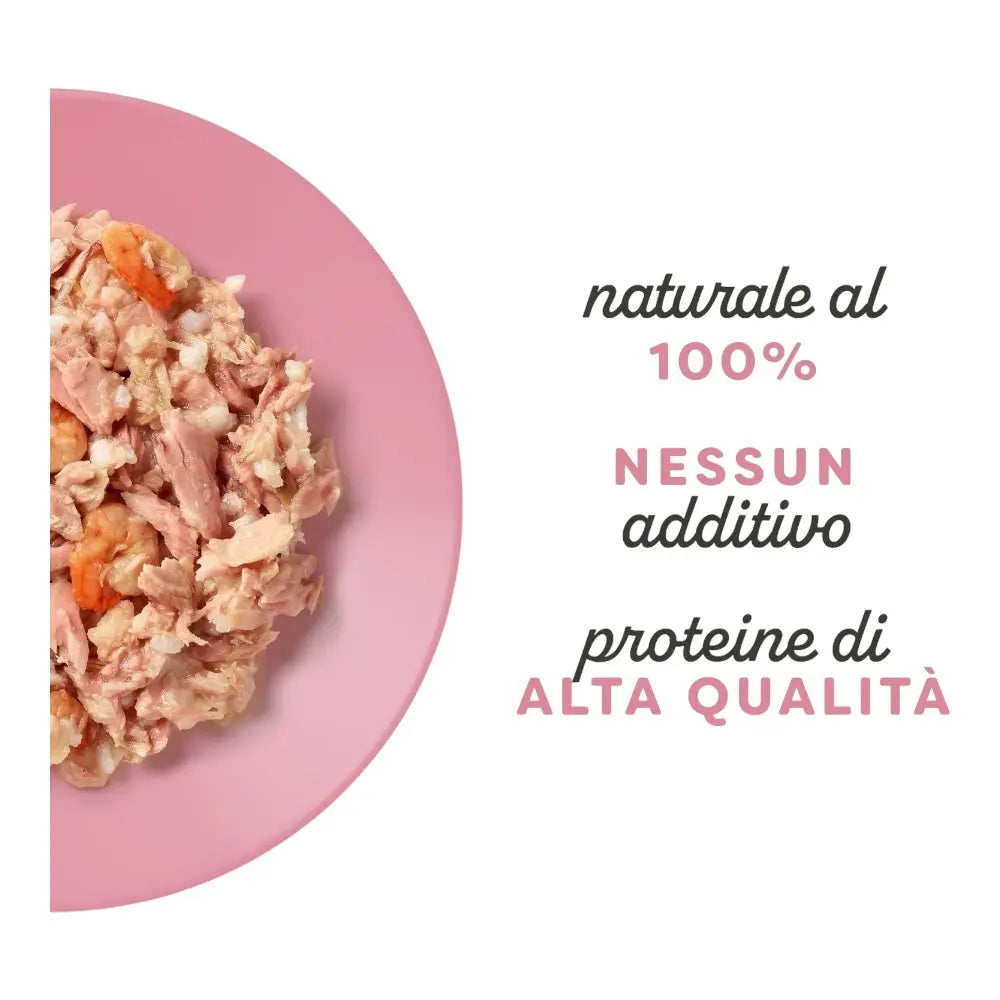 Applaws Gatto lattine Filetto di Tonno e Gamberetti in brodo Applaws Italia