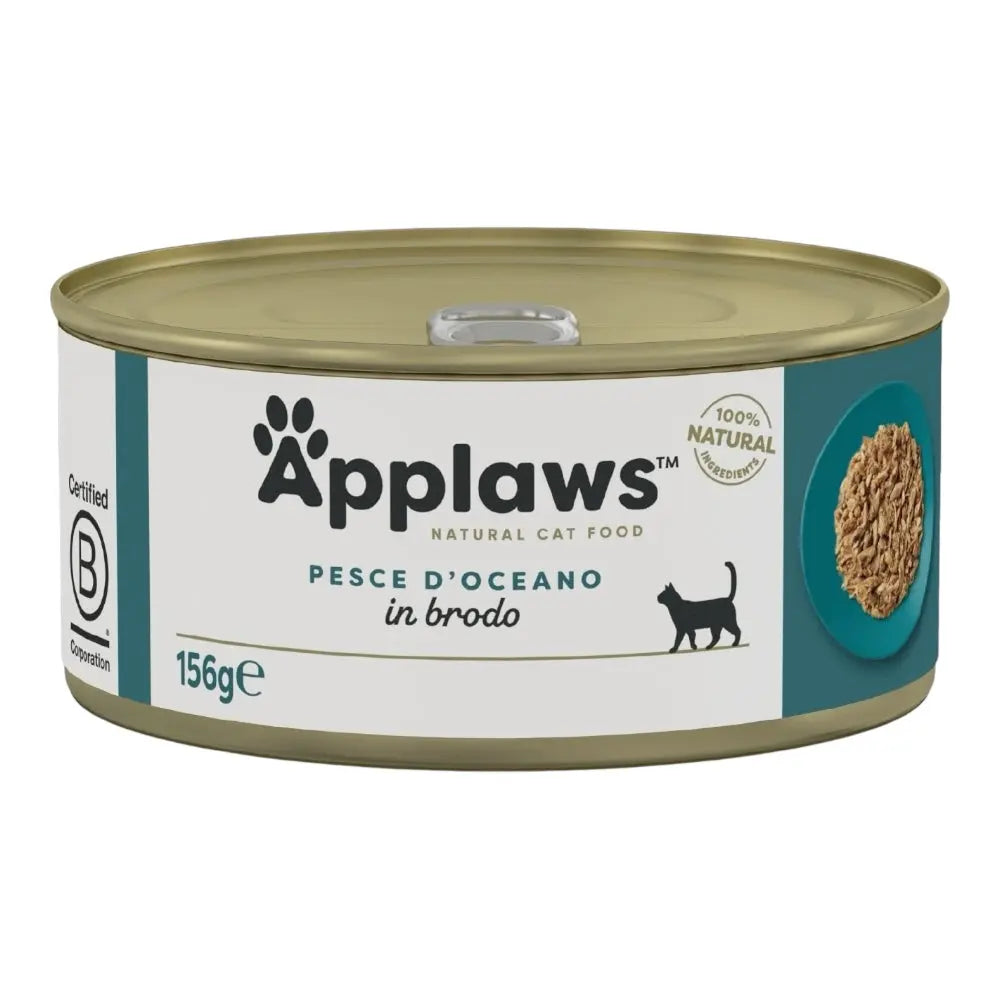 Applaws Gatto lattine Pesce dell'oceano in brodo Applaws Italia