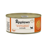 Applaws Gatto lattine Petto di Pollo con Zucca in brodo Applaws Italia