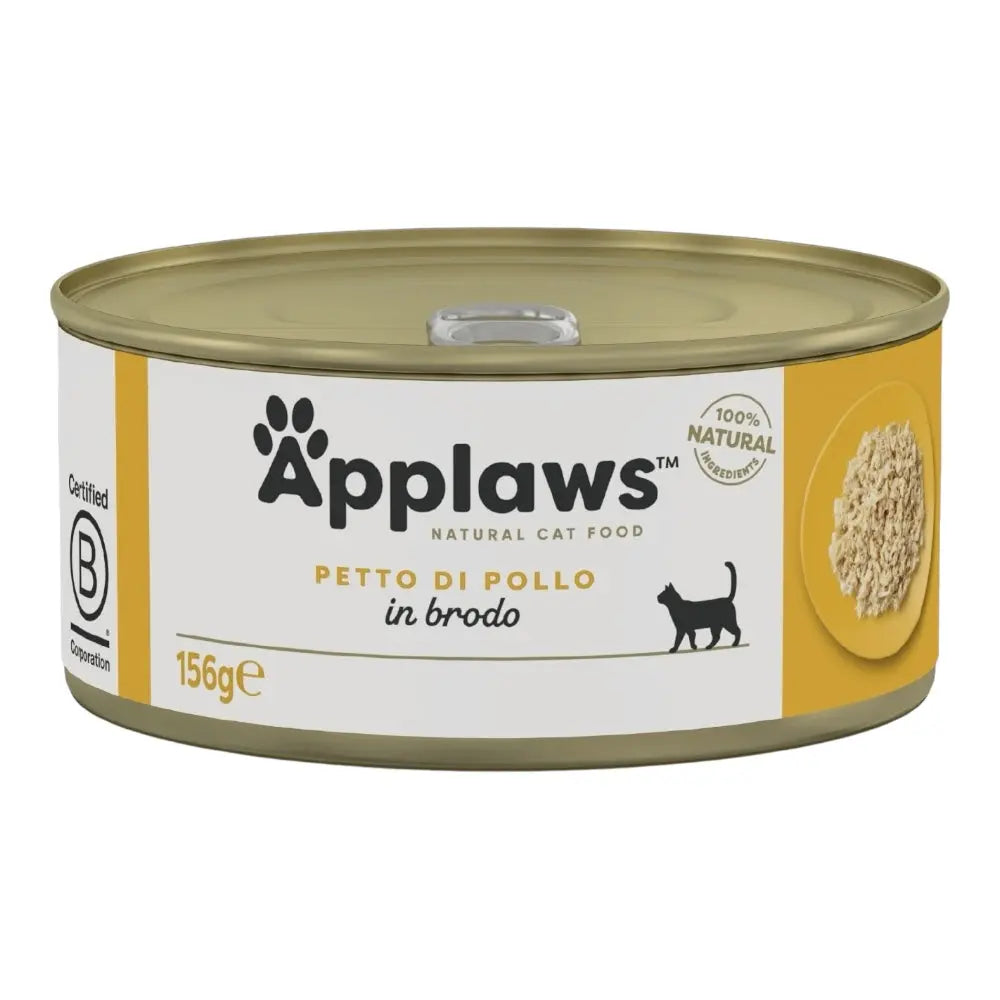 Applaws Gatto lattine Petto di Pollo in brodo Applaws Italia