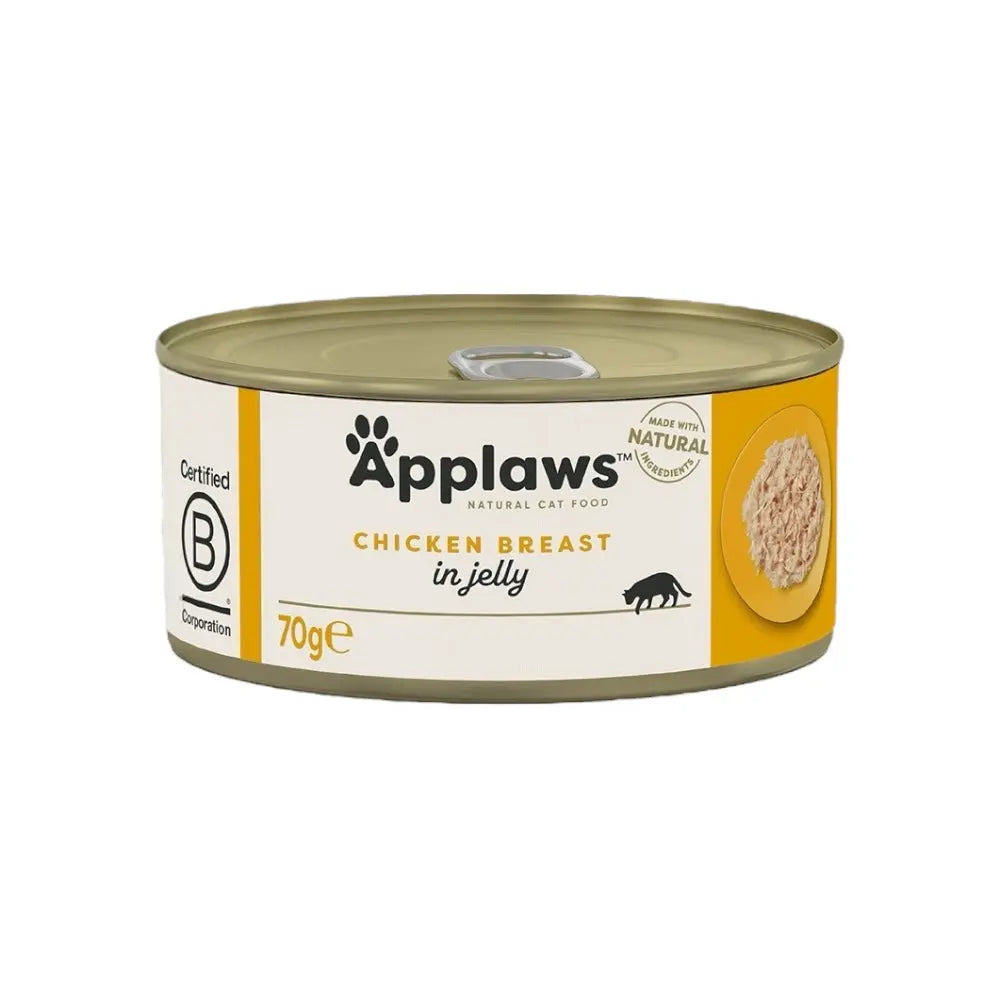 Applaws Gatto lattine Petto di Pollo in gelatina 24x70g Applaws Italia