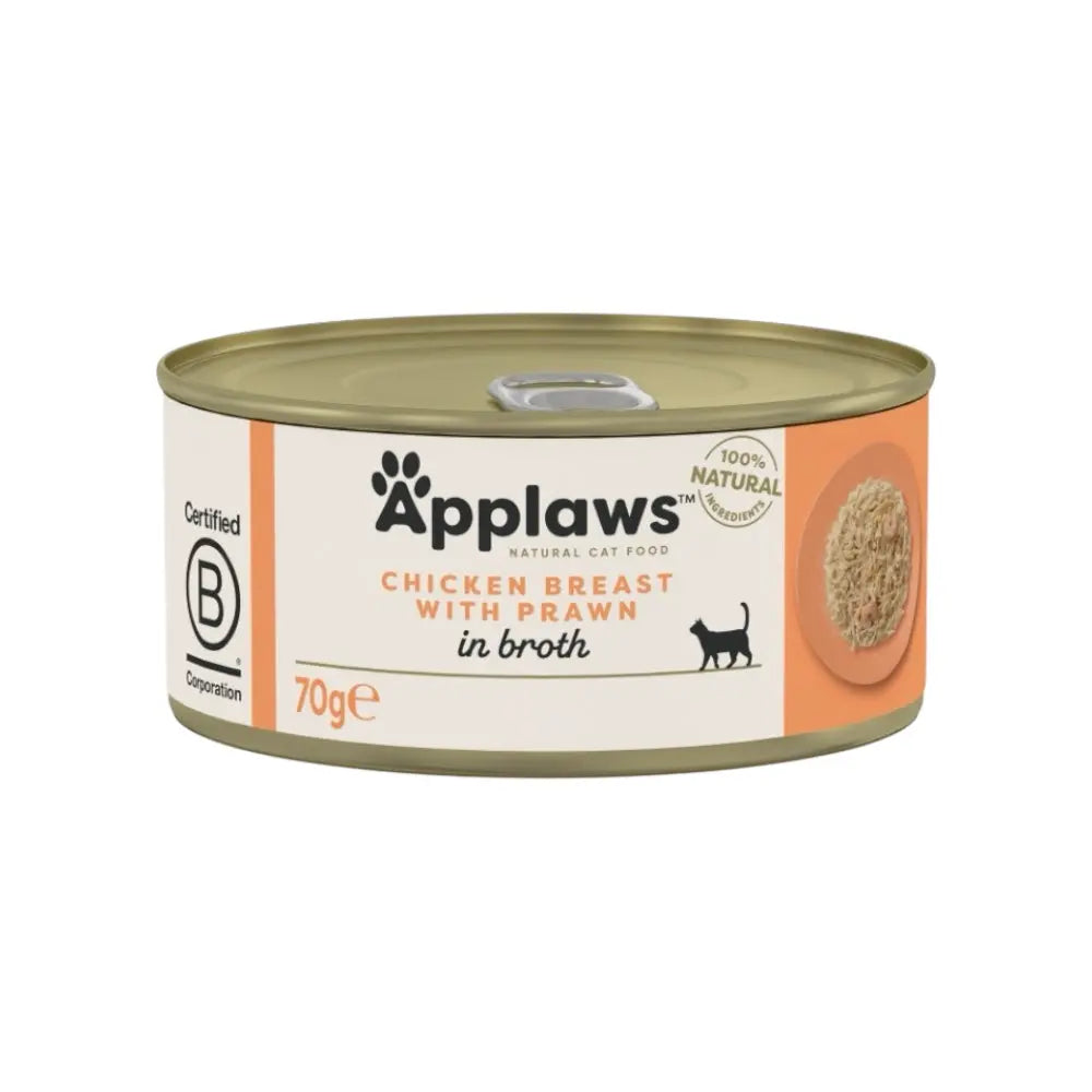 Applaws Gatto lattine Pollo con Tonno in brodo 24x70g Applaws Italia