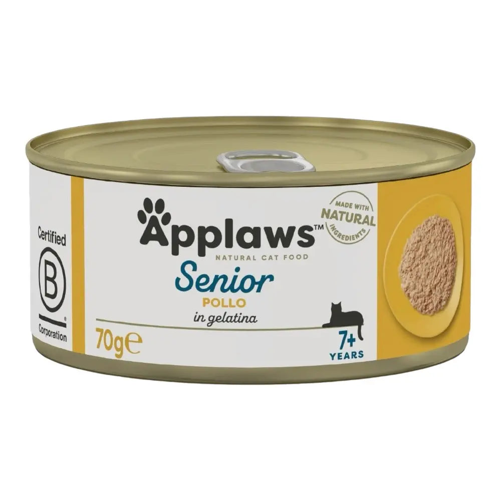 Applaws Gatto lattine Senior Pollo in gelatina 24x70g Applaws Italia