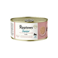 Applaws Gatto lattine Senior Tonno con Salmone in gelatina 24x70g Applaws Italia