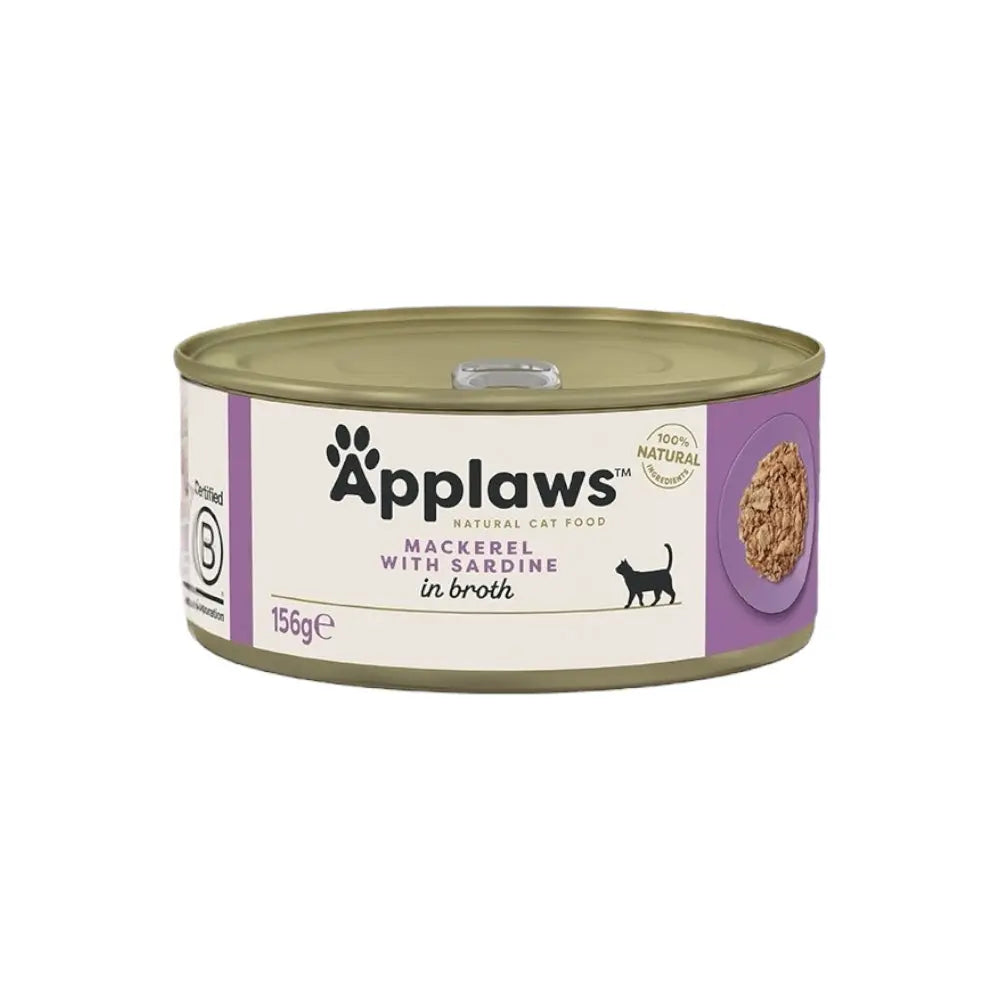 Applaws Gatto lattine Sgombro con Sardine in brodo Applaws Italia