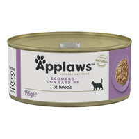 Applaws Gatto lattine Sgombro con Sardine in brodo Applaws Italia