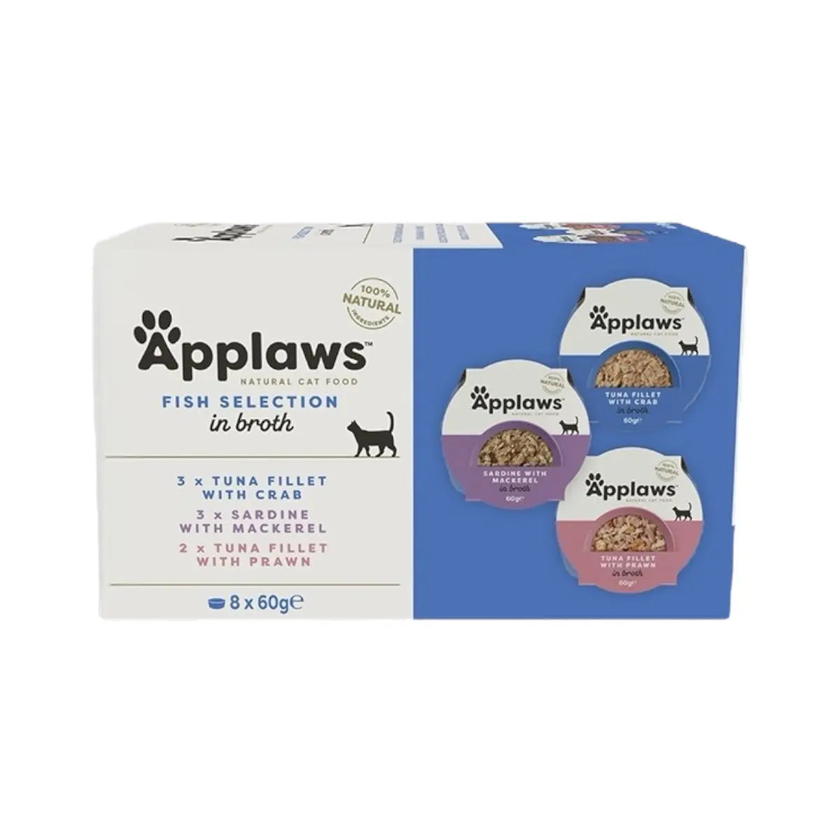 Applaws Multipack Selezione Pesce 8 x 60 g Applaws