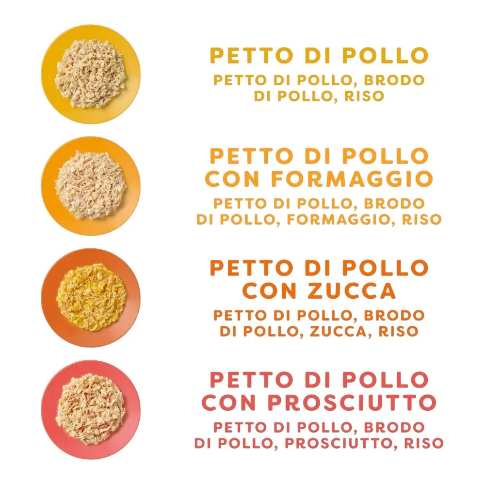 Applaws Multipack lattine Selezione Pollo in brodo 12 x 70 g Respet