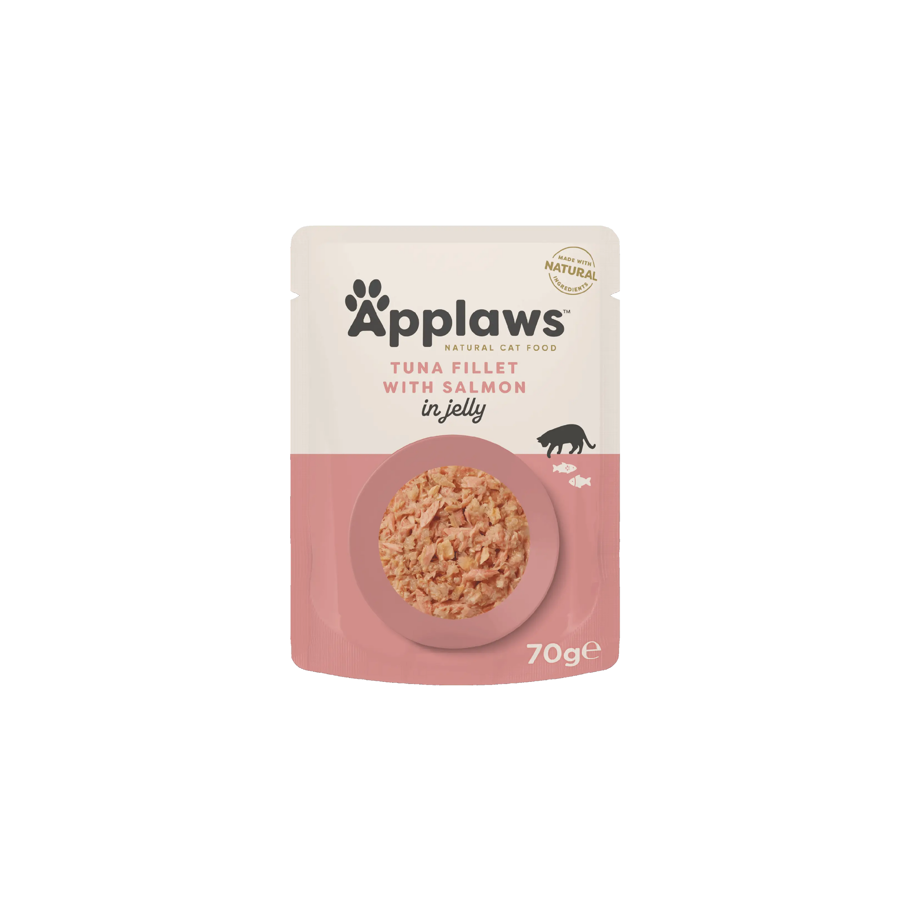 Applaws buste Filetto di tonno con salmone in gelatina 16x70g Applaws