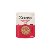 Applaws buste Petto di pollo con manzo in gelatina 16x70g Applaws