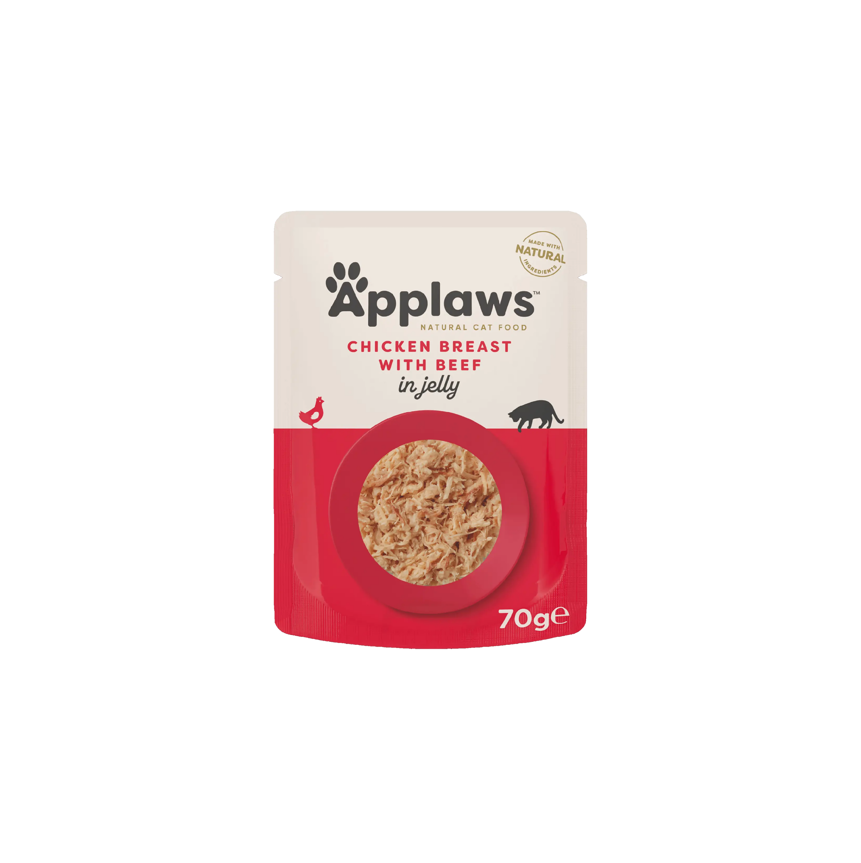 Applaws buste Petto di pollo con manzo in gelatina 16x70g Applaws