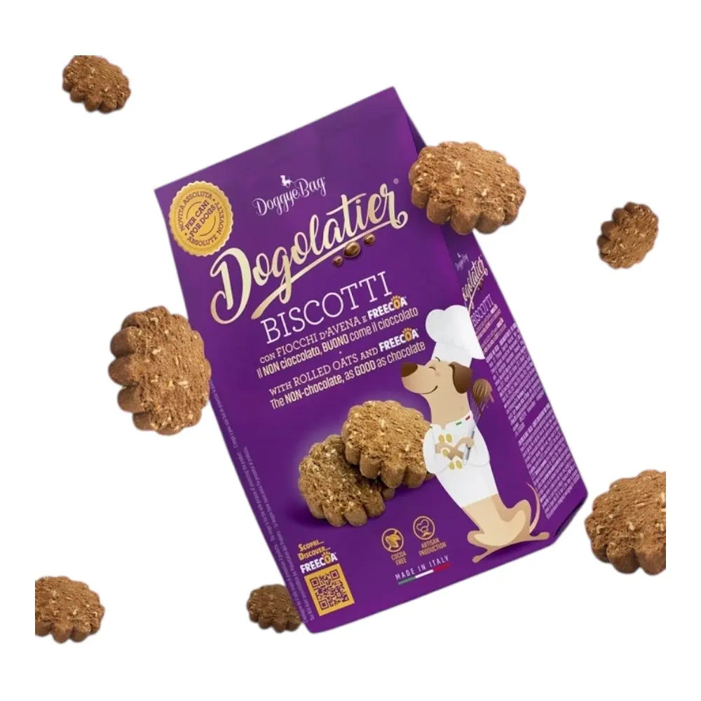 BISCOTTI CON FIOCCHI D'AVENA E FREECOA  180 G DoggyeBag
