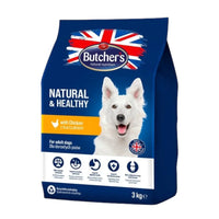 Butcher's Natural&Healthy Dog Dry with chicken 3kg Butcher's