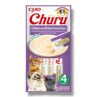 CHURU 4P RICETTA AL GUSTO POLLO CON GAMBERETTI Inaba