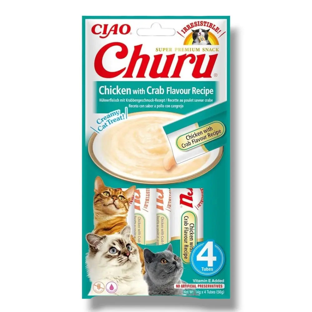 CHURU 4P RICETTA AL GUSTO POLLO CON GAMBERETTI Inaba