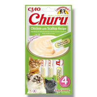 CHURU 4P RICETTA POLLO CON CAPESANTE Inaba