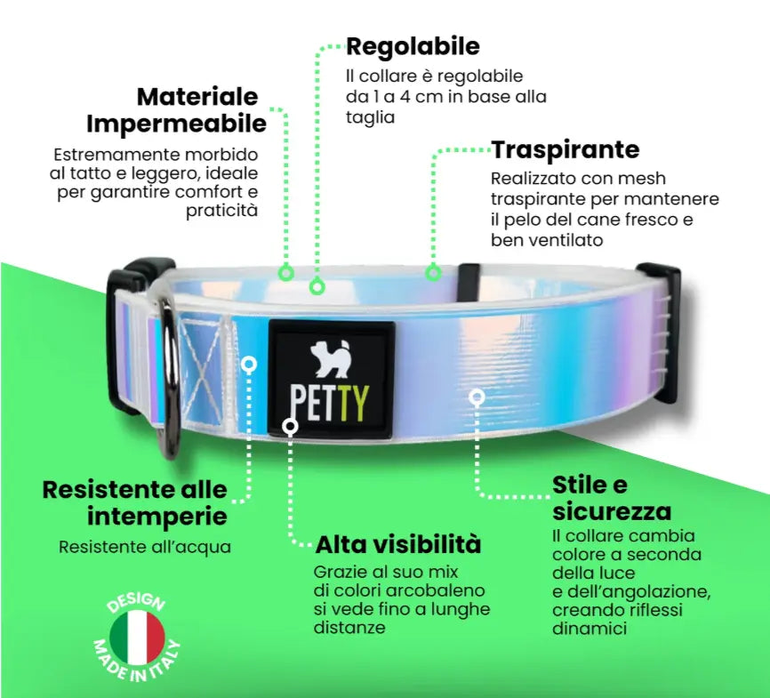 COLLARE RAINBOW Respet