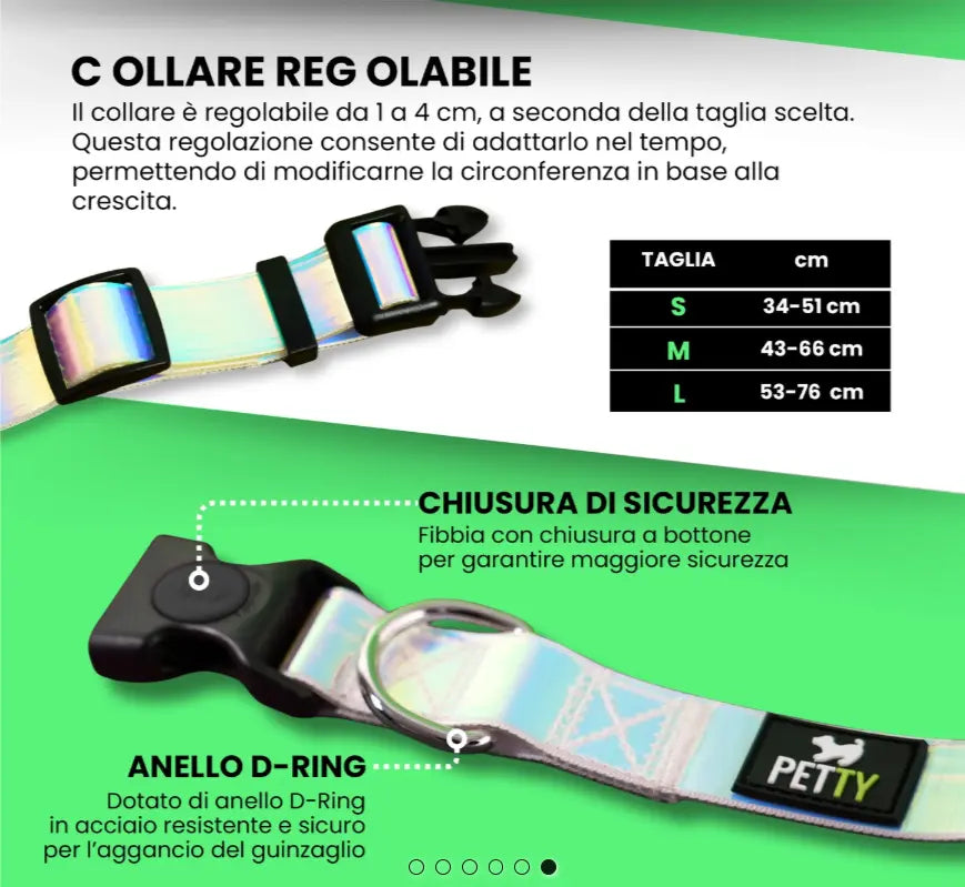 COLLARE RAINBOW Respet