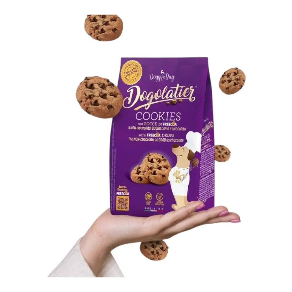 COOKIES CON GOCCE DI FREECOA  180 G DoggyeBag