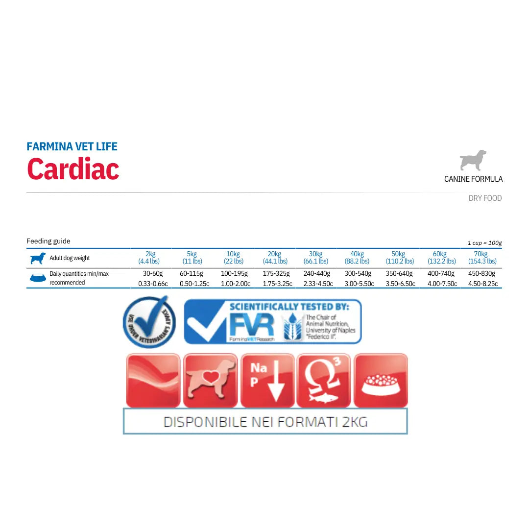 Cardiac vet life cane Farmina