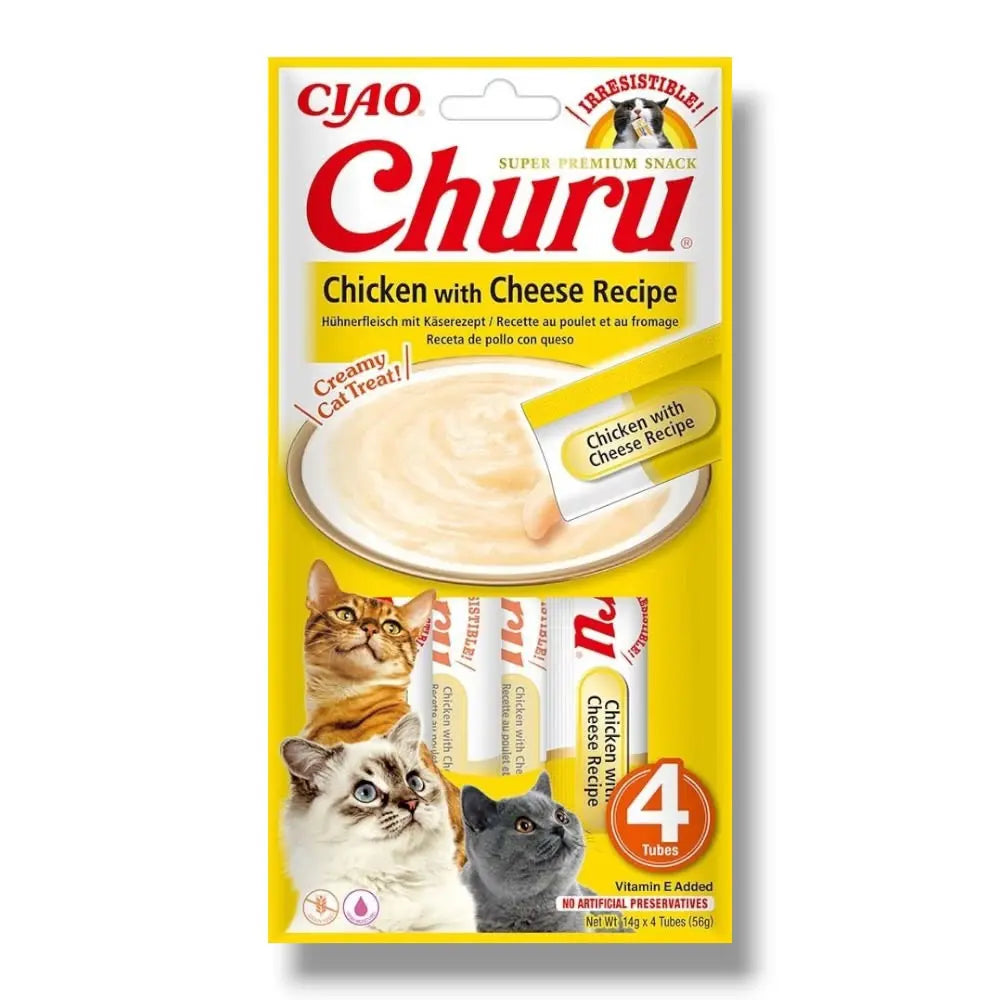 Churu 4P Ricetta al pollo con formaggio Inaba