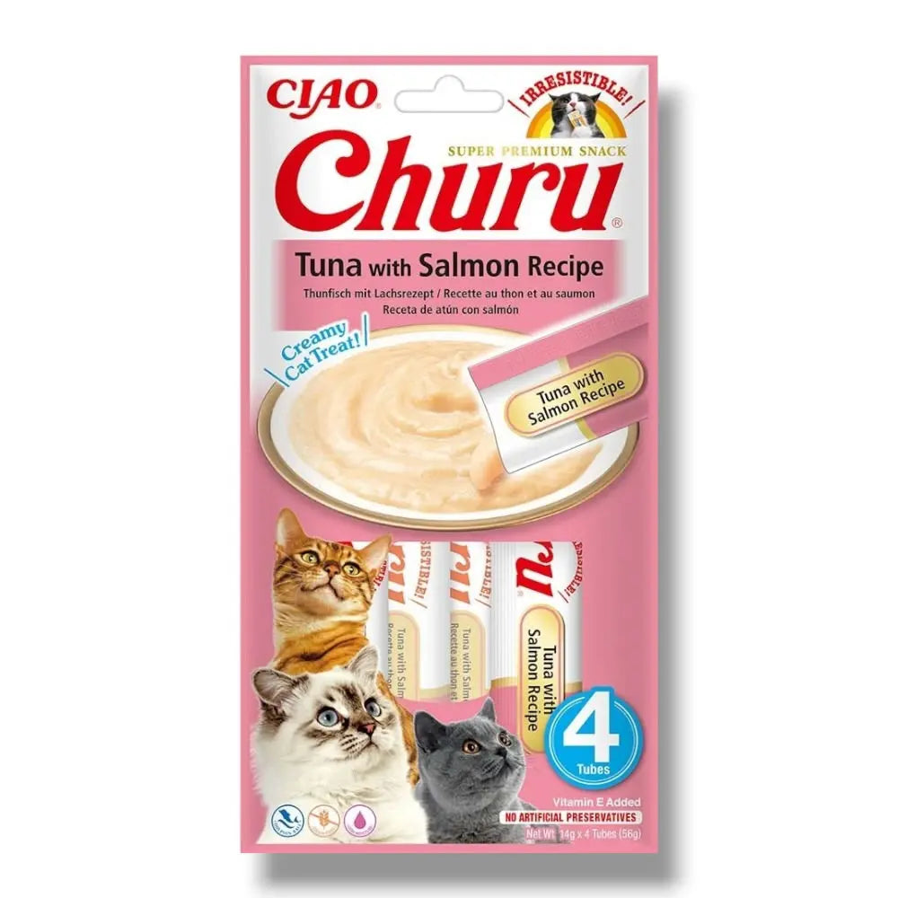 Churu 4P Ricetta al tonno con salmone Inaba