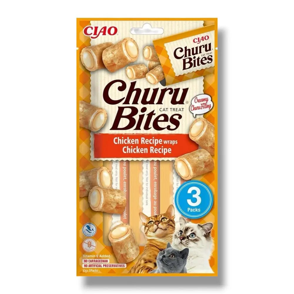 Churu Bites Ricetta pollo con cuore di pollo Inaba