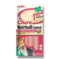 Churu Hairball Control 4P Ricetta al pollo Inaba