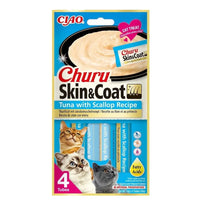 Churu Skin&coat 4P ricetta tonno con capesante Churu Inaba