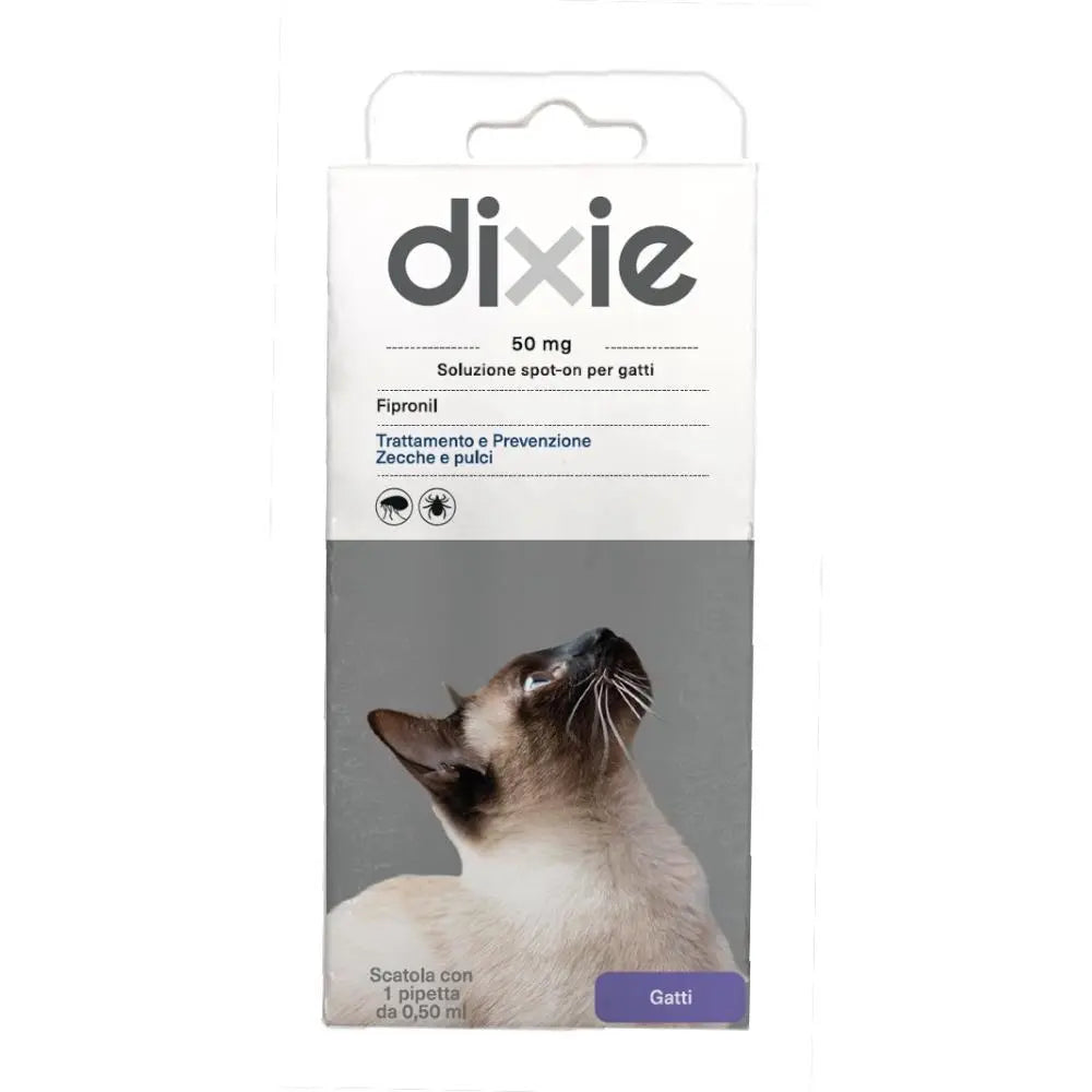 DIXIE FIPRONIL Spot on Gatto 0,5 ml Dixie