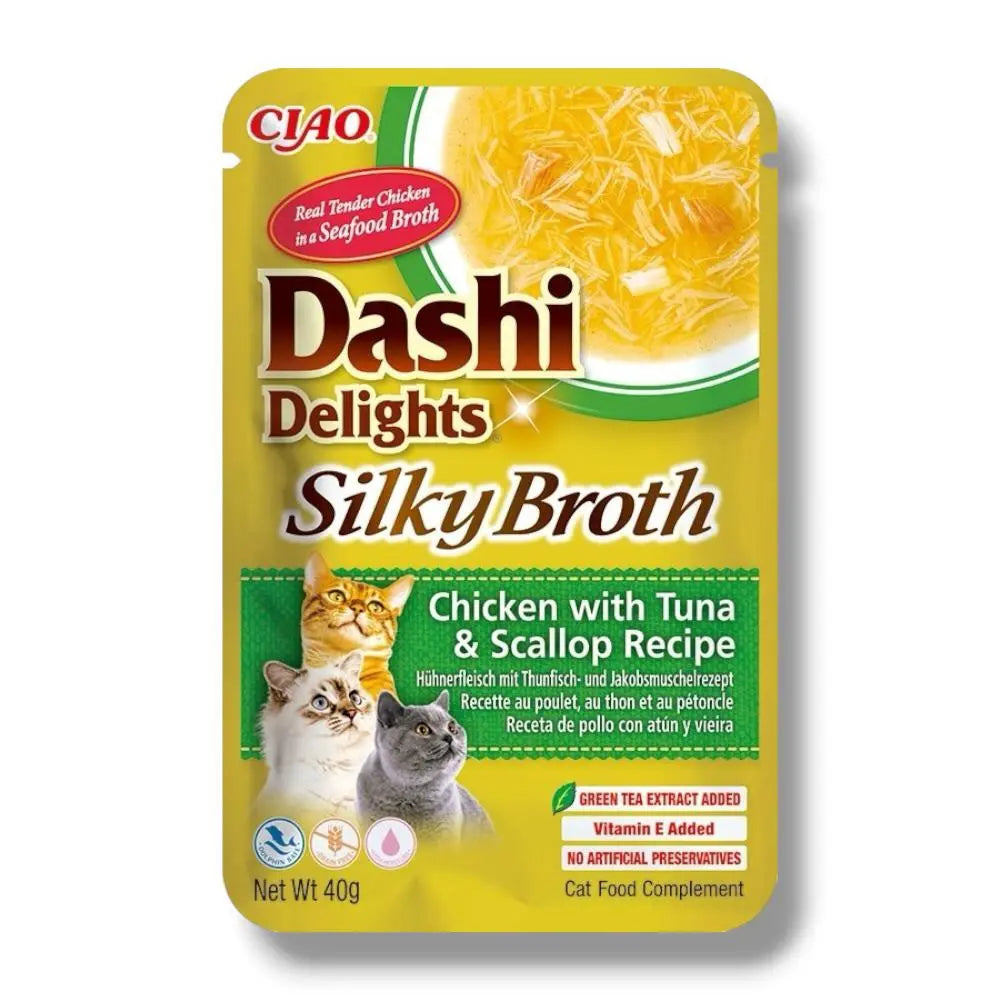 Dashi Delights Silky Broth Ricetta pollo, tonne e capesante Inaba