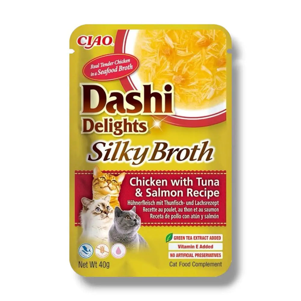 Dashi Delights Silky Broth Ricetta pollo, tonno e salmone Inaba