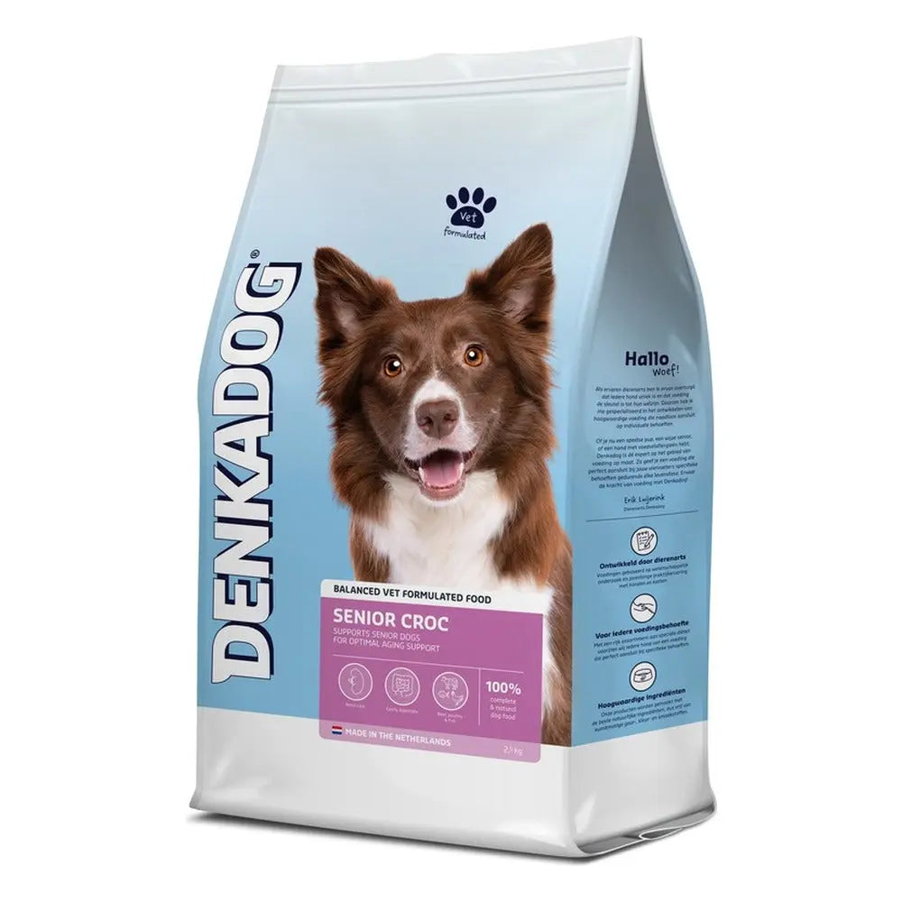 Denka Dog Senior Croc, crocchette per cani Denka