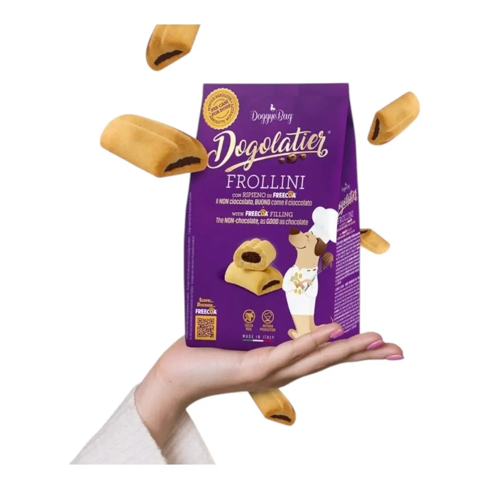 FROLLINI CON RIPIENO DI FREECOA  180 G DoggyeBag