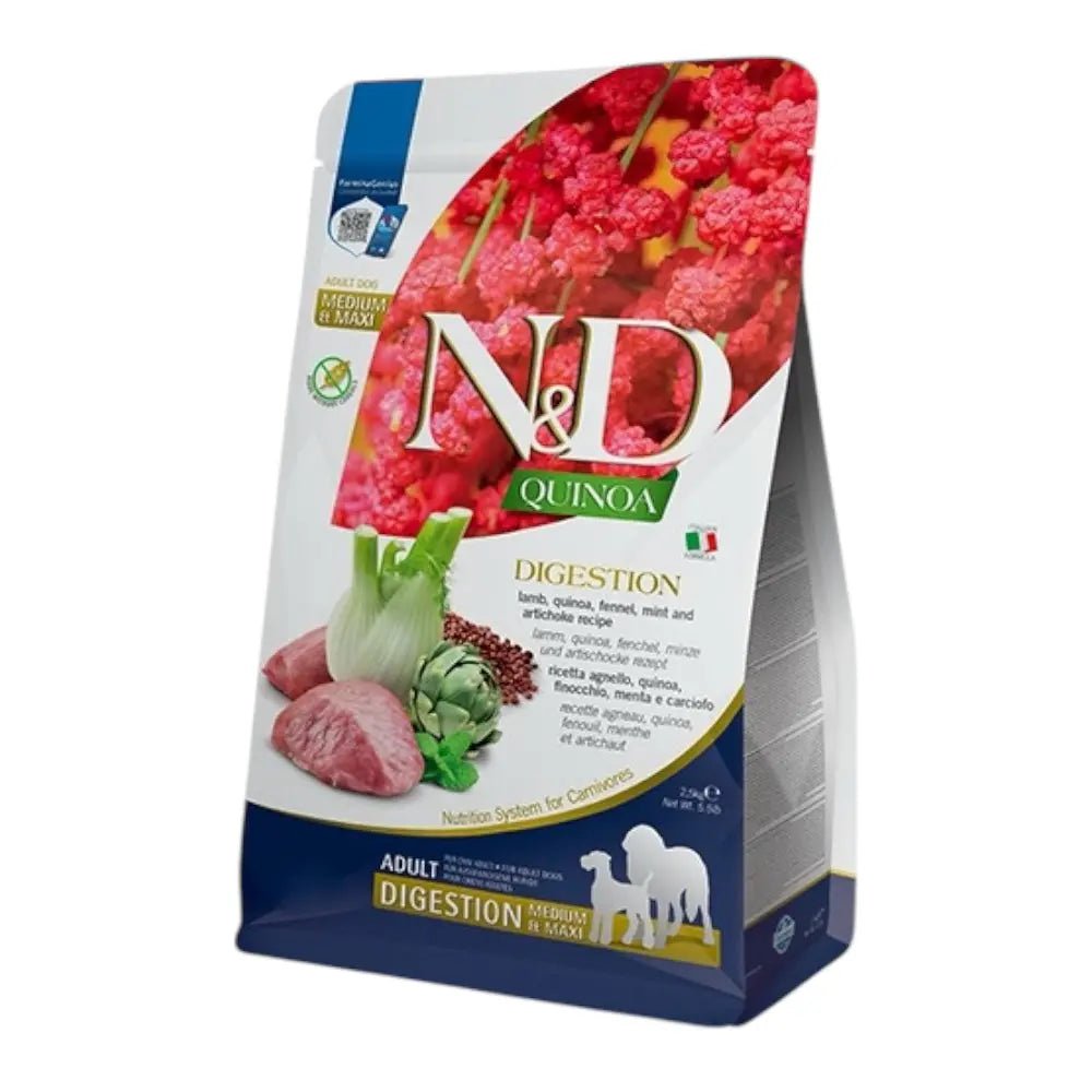 Farmina N&D Quinoa Digestion Agnello cane adult Farmina