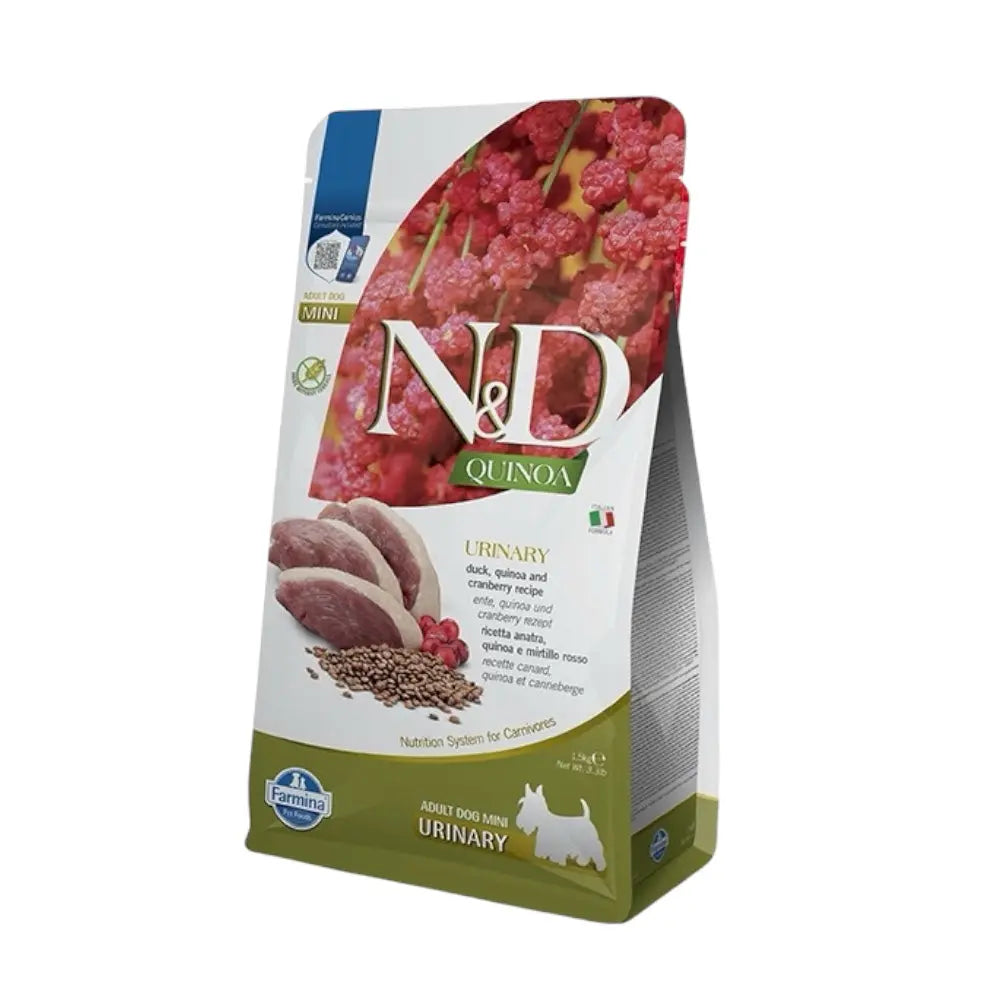 Farmina N&D Quinoa Urinary cane Adult mini Respet