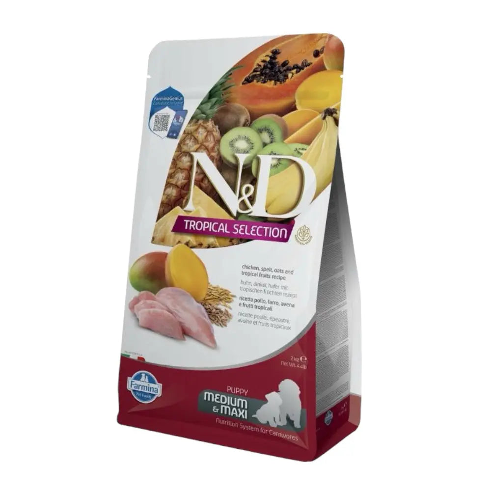 Farmina N&D Tropical Selection Pollo Puppy Adult Respet