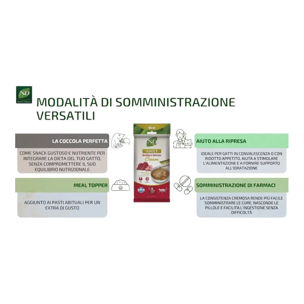 Farmina Vet life Renal Cat Cream Pollo e Tonno 60 gr Farmina