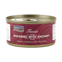 Fish4Cats Finest Mackerel With Anchovy 70g x 10 FISH4PET