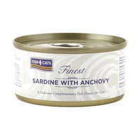 Fish4Cats Finest Sardine With Anchovy 70g x 10 FISH4PET