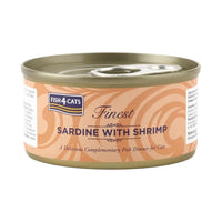 Fish4Cats Finest Sardine With Shrimp 70g x 10 FISH4PET