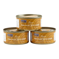 Fish4Cats Finest Tuna Fillet With Cheese 70g x 10 FISH4PET