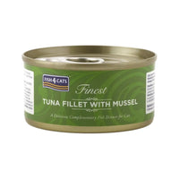 Fish4Cats Finest Tuna Fillet With Mussel 70g Respet