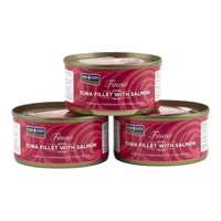 Fish4Cats Finest Tuna Fillet With Salmon 70g x 10 FISH4PET
